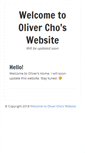 Mobile Screenshot of olivercho.com